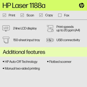 HP Laser MFP 1188a