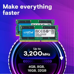 Crucial 8GB DDR4 RAM 3200MHz